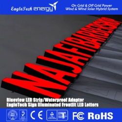 Frontlit LED Channel Letters