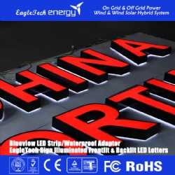 Frontlit and Backlit LED Channel Letters