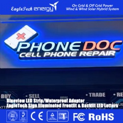 Frontlit and Backlit LED Channel Letters