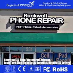 Frontlit and Backlit LED Channel Letters
