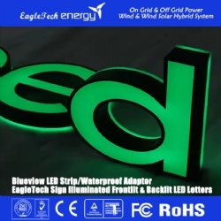 Frontlit and Backlit LED Channel Letters